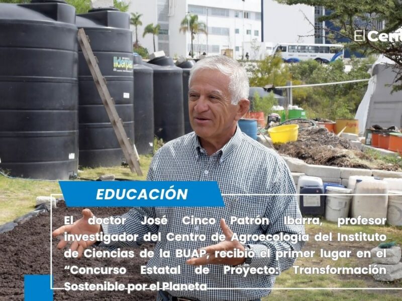 Gana investigador concurso sobre transformación sostenible por el planeta