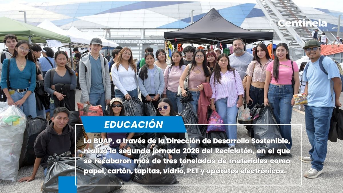 Se suma BUAP a la mejora del medio ambiente a través del Reciclatón