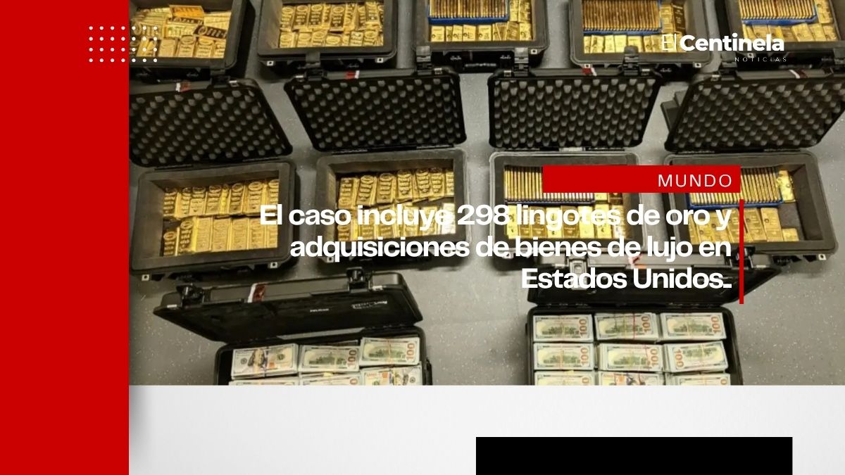 Hallan 298 lingotes de oro que costaron 826 millones de pesos en casa de exfuncionario de la CIA