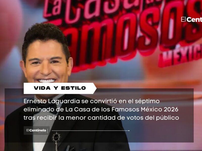 Ernesto Laguardia es el séptimo eliminado de La Casa de los Famosos México