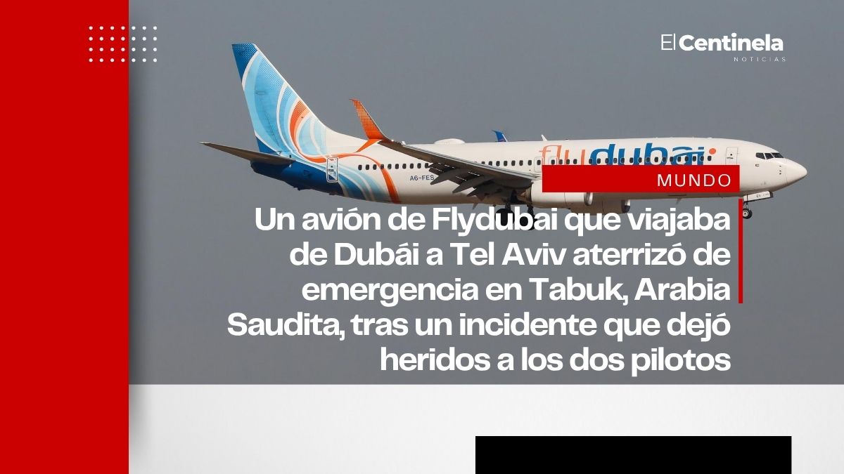 Avión de Flydubai aterriza de emergencia en Arabia Saudita tras altercado entre pilotos