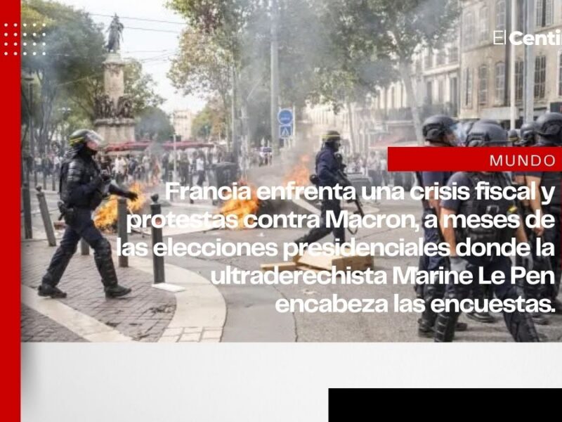 Francia en llamas: estudiantes y sindicatos toman las calles... la ultraderecha feliz