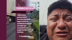 Periodista cubre un accidente en Guatemala y descubre que su hermano está entre los fallecidos