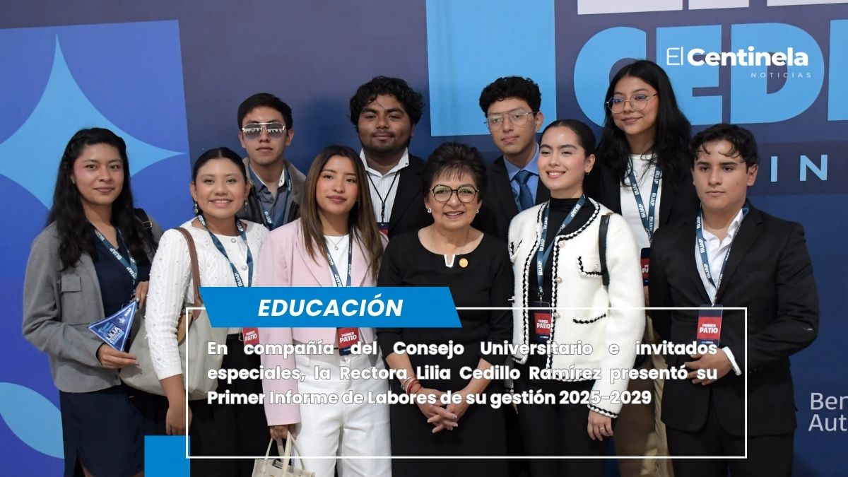 Rectora Lilia Cedillo Ramírez rinde su Primer Informe de Labores del periodo 2025-2029