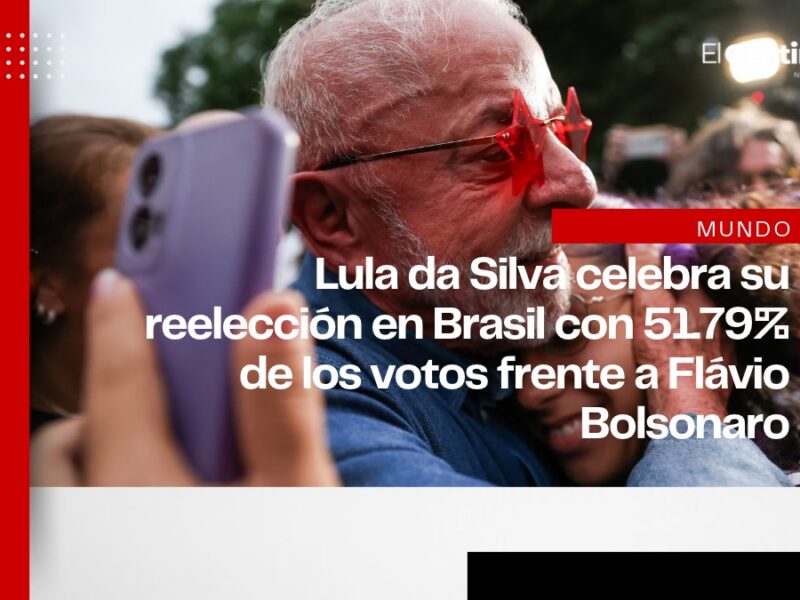 Lula da Silva celebra su triunfo en la segunda vuelta y afirma: “Brasil no es patio trasero de nadie”