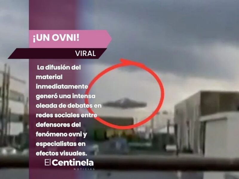 Filtran video de un presunto OVNI con tecnología futurista viajando por el cielo de Estados Unidos