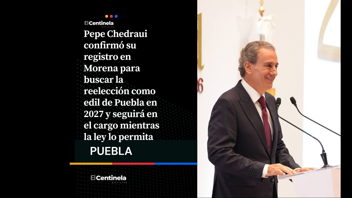 Pepe Chedraui se aferra al hueso: confirma que irá por la reelección de Puebla Capital