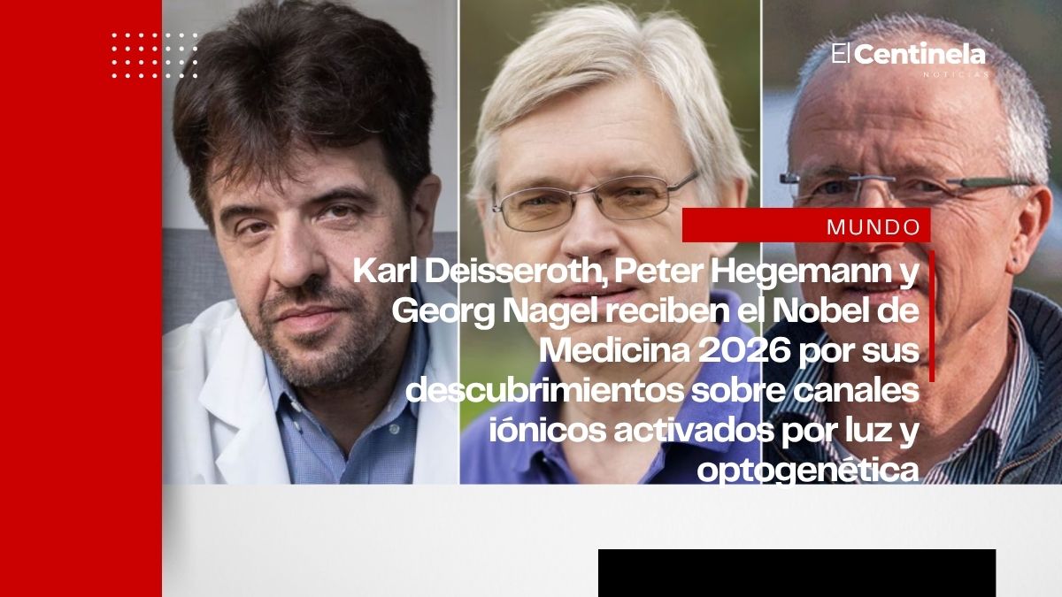 Premio Nobel de Medicina 2026 reconoce a pioneros de la optogenética: Karl Deisseroth, Peter Hegemann y Georg Nagel