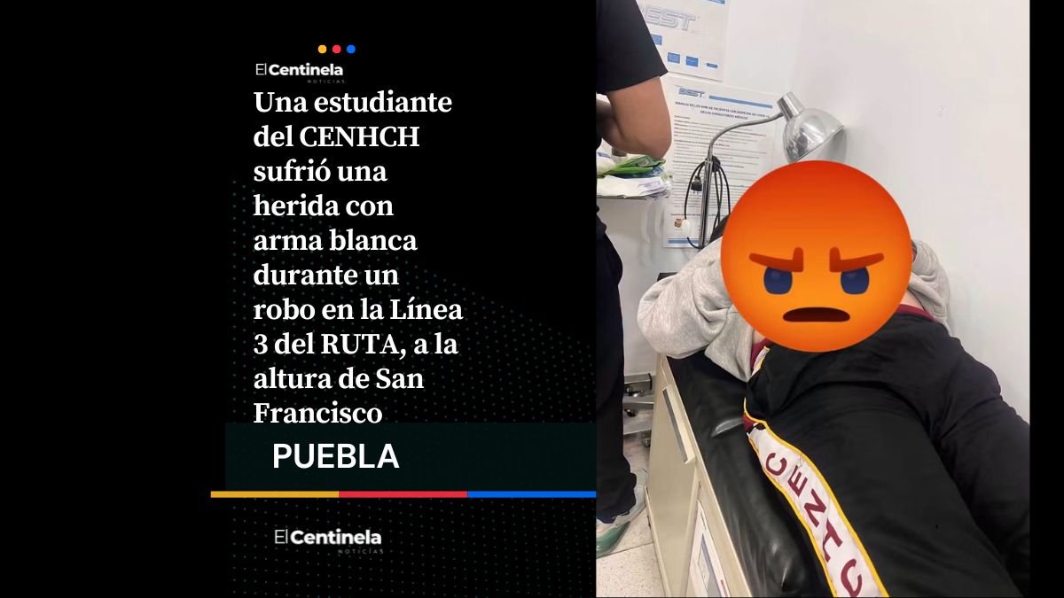 Otra vez en el RUTA: Estudiante del CENHCH denuncia robo y navajazo en la Línea 3