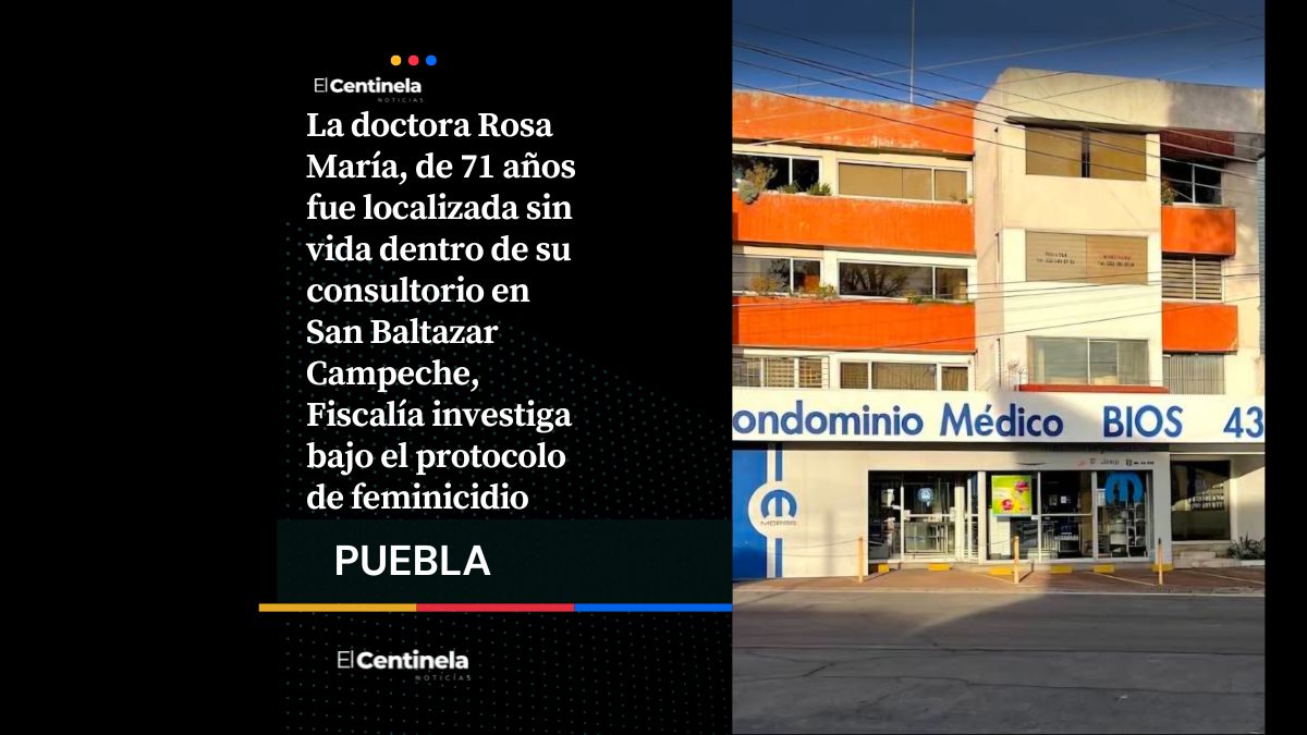 Asesinan a la doctora Rosa María de 71 años dentro de su consultorio en San Baltazar Campeche