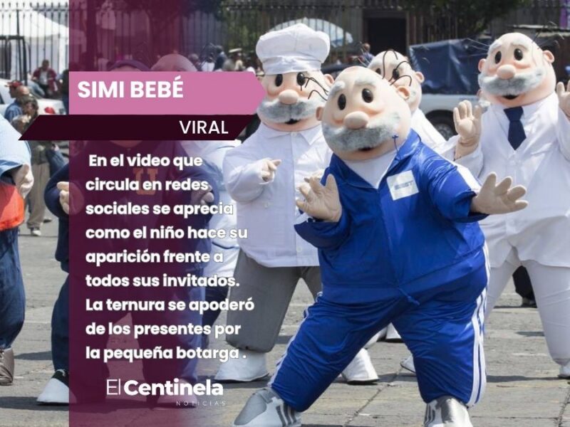Con todo y baile: niño celebra su primer cumpleaños vestido del Doctor Simi; video se viraliza