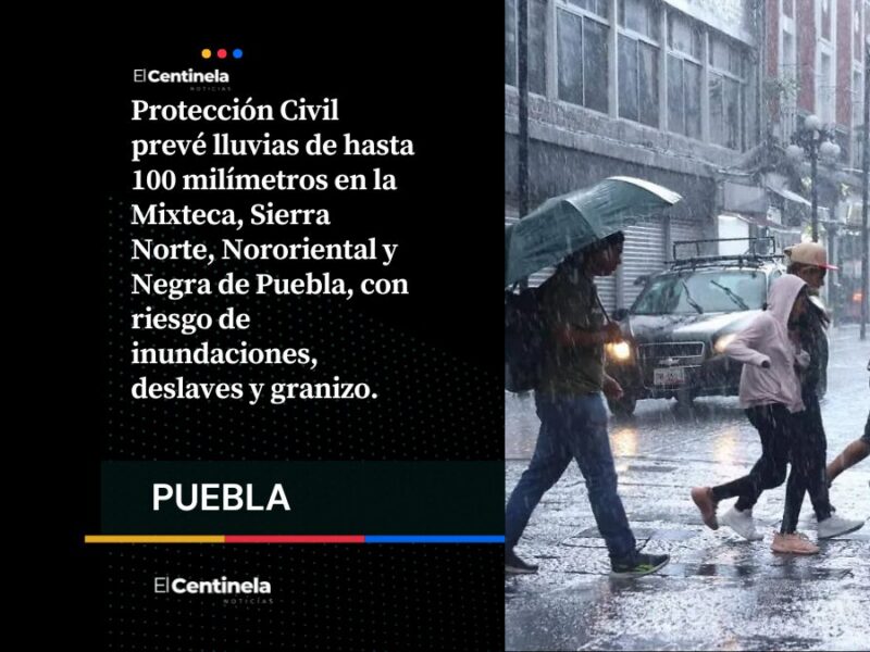 Huracán Simón provocará lluvias muy fuertes este fin de semana