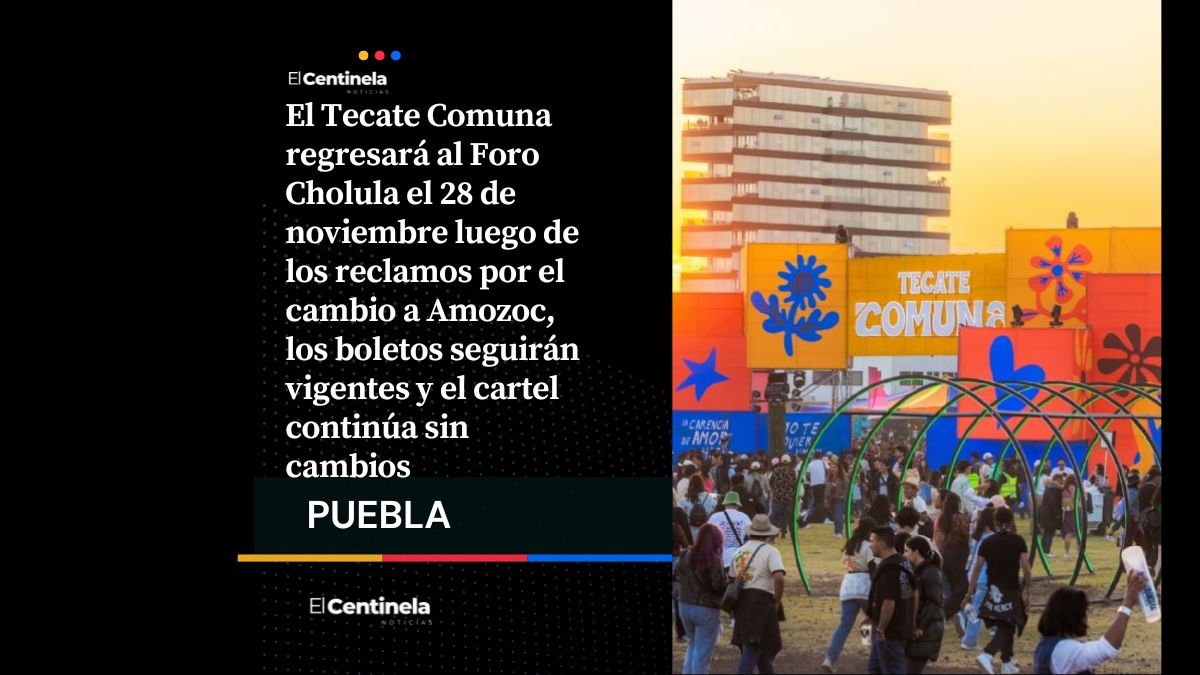 Valió la pena la funa: Tecate Comuna regresa al Foro Cholula tras reclamos por el cambio de sede en Amozoc