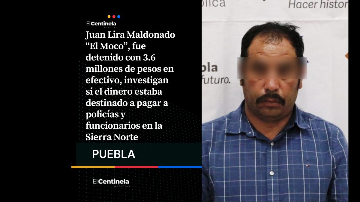 Investigan si los 3.6 millones de pesos de “El Moco” financiaban una red de protección policial y política