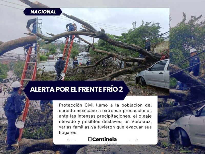 Llaman a extremar precauciones en siete estados