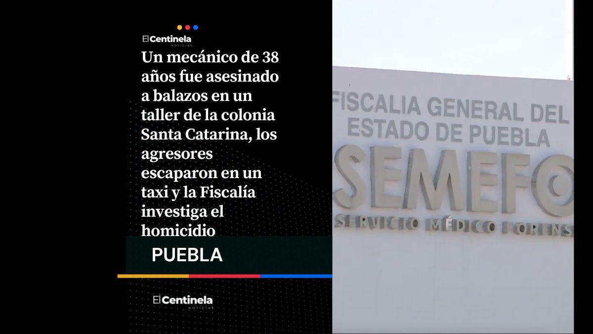 Ejecutan a mecánico en taller de Santa Catarina, los agresores escapan en taxi