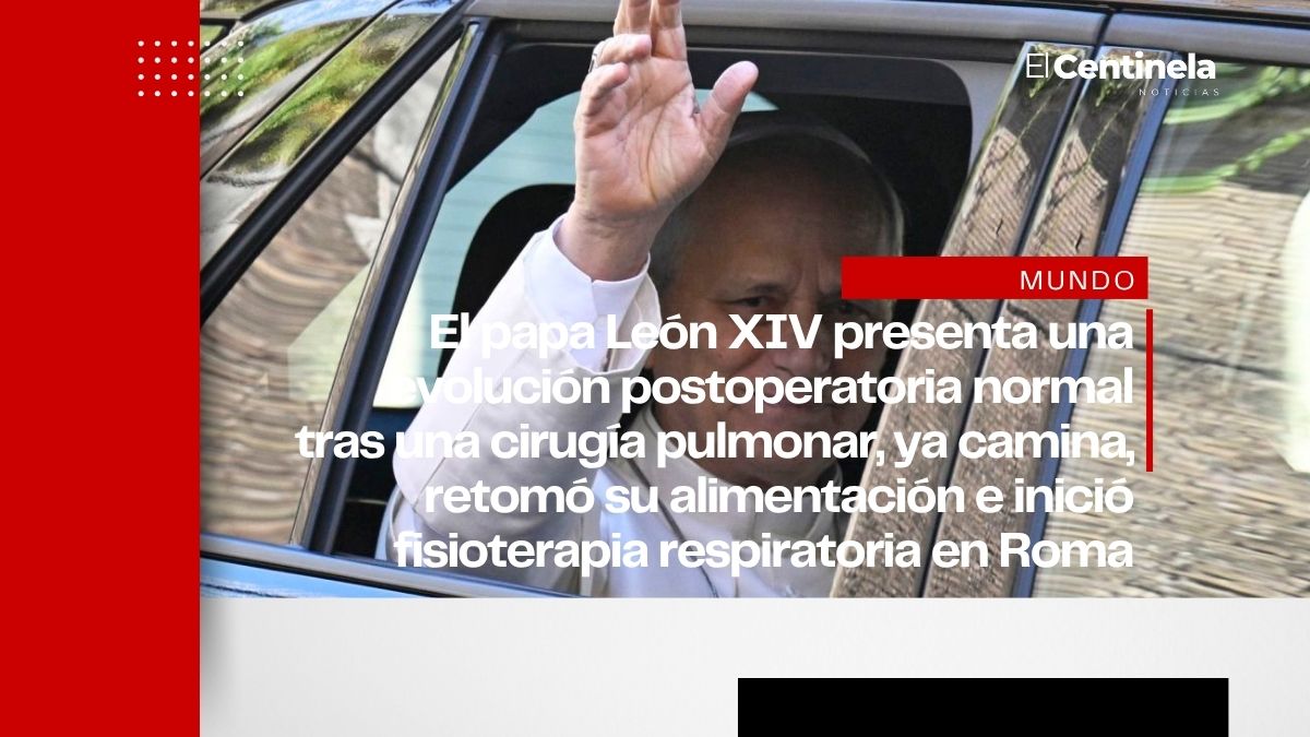 Papa León XIV evoluciona favorablemente tras cirugía pulmonar e inicia fisioterapia respiratoria
