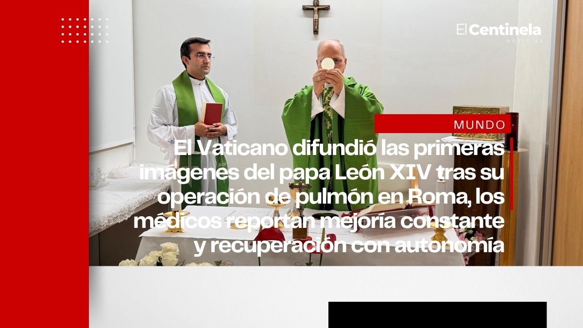 Vaticano publica primeras fotos del papa León XIV tras cirugía de pulmón y reporta mejoría