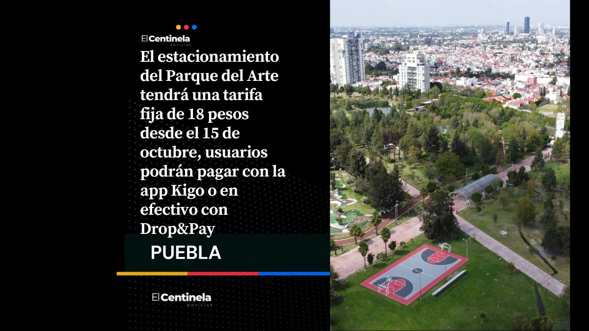 Subió la tarifa: Parque del Arte cobrará 18 pesos de estacionamiento a partir de este 15 de octubre