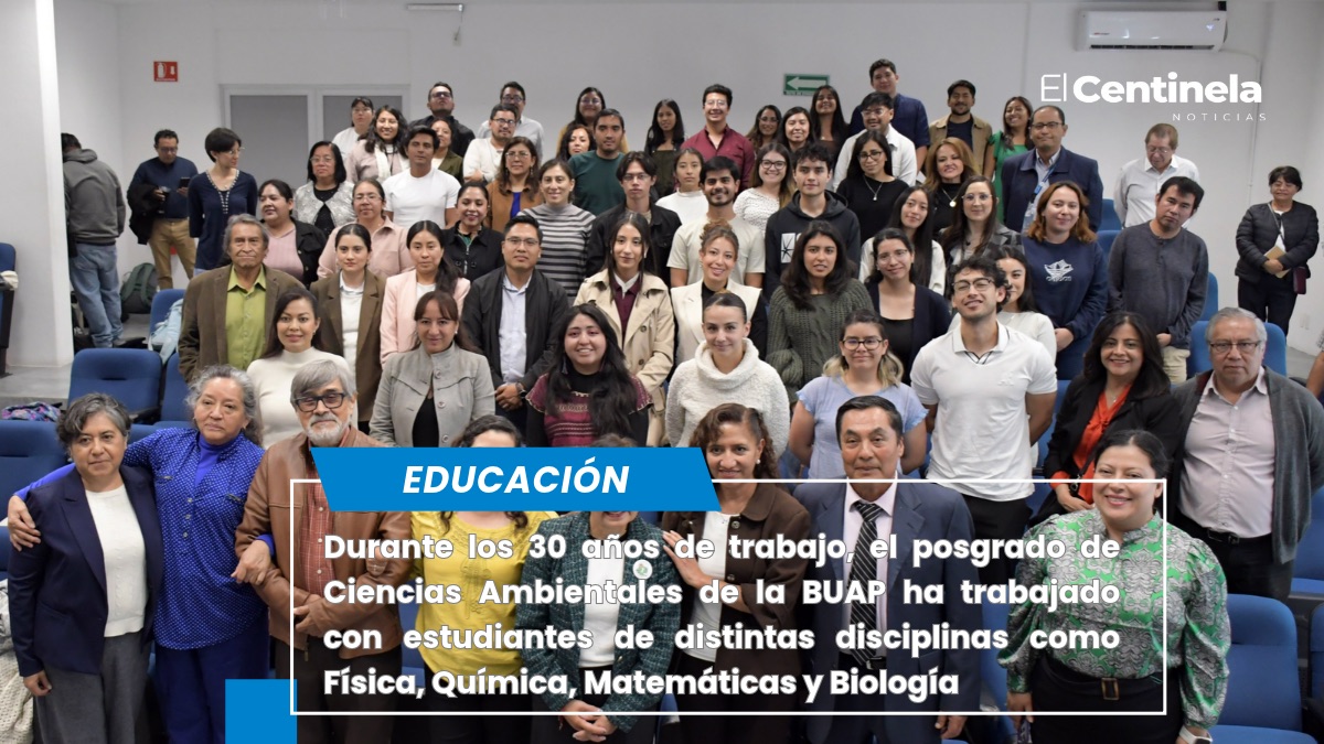El posgrado en Ciencias Ambientales de la BUAP cumple 30 años formando profesionales académicos