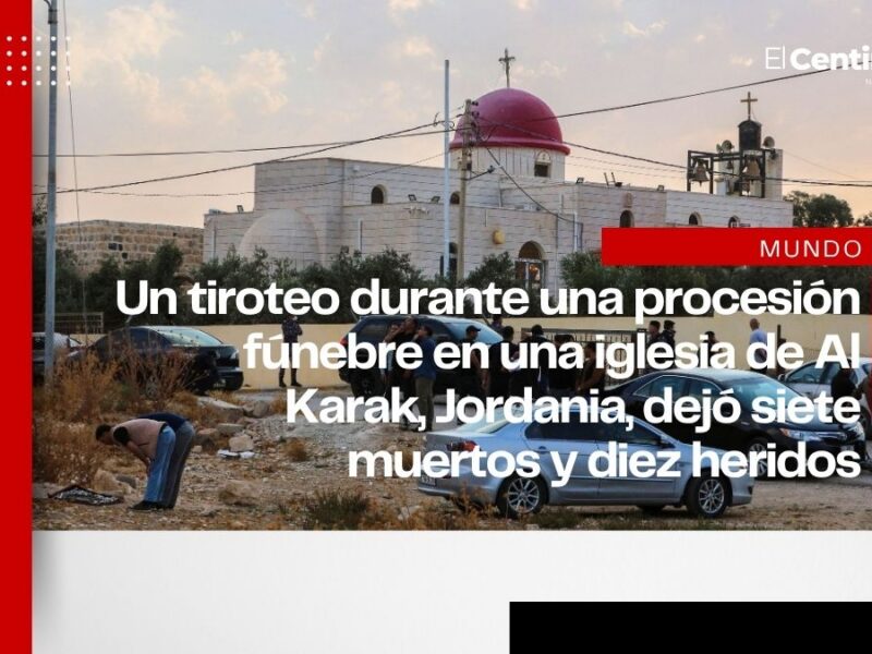 Tiroteo en iglesia de Jordania deja siete muertos y diez heridos en Al Karak