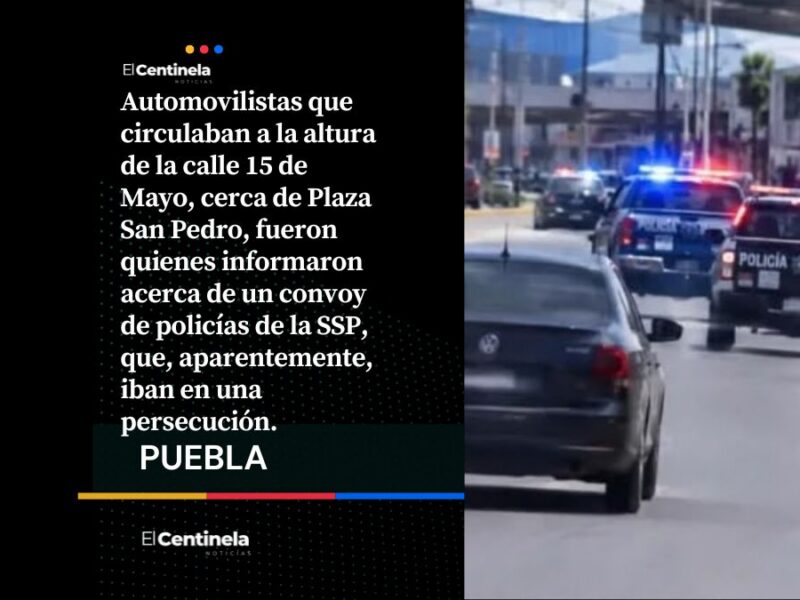 Asaltante encañona y roba a transeúnte en Zavaleta; provoca persecución policiaca hasta la CAPU